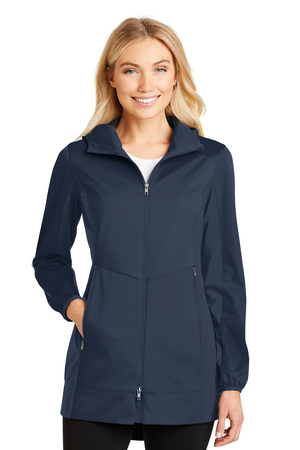 Port Authority? Women's Active Hooded Soft Shell Jacket. L719