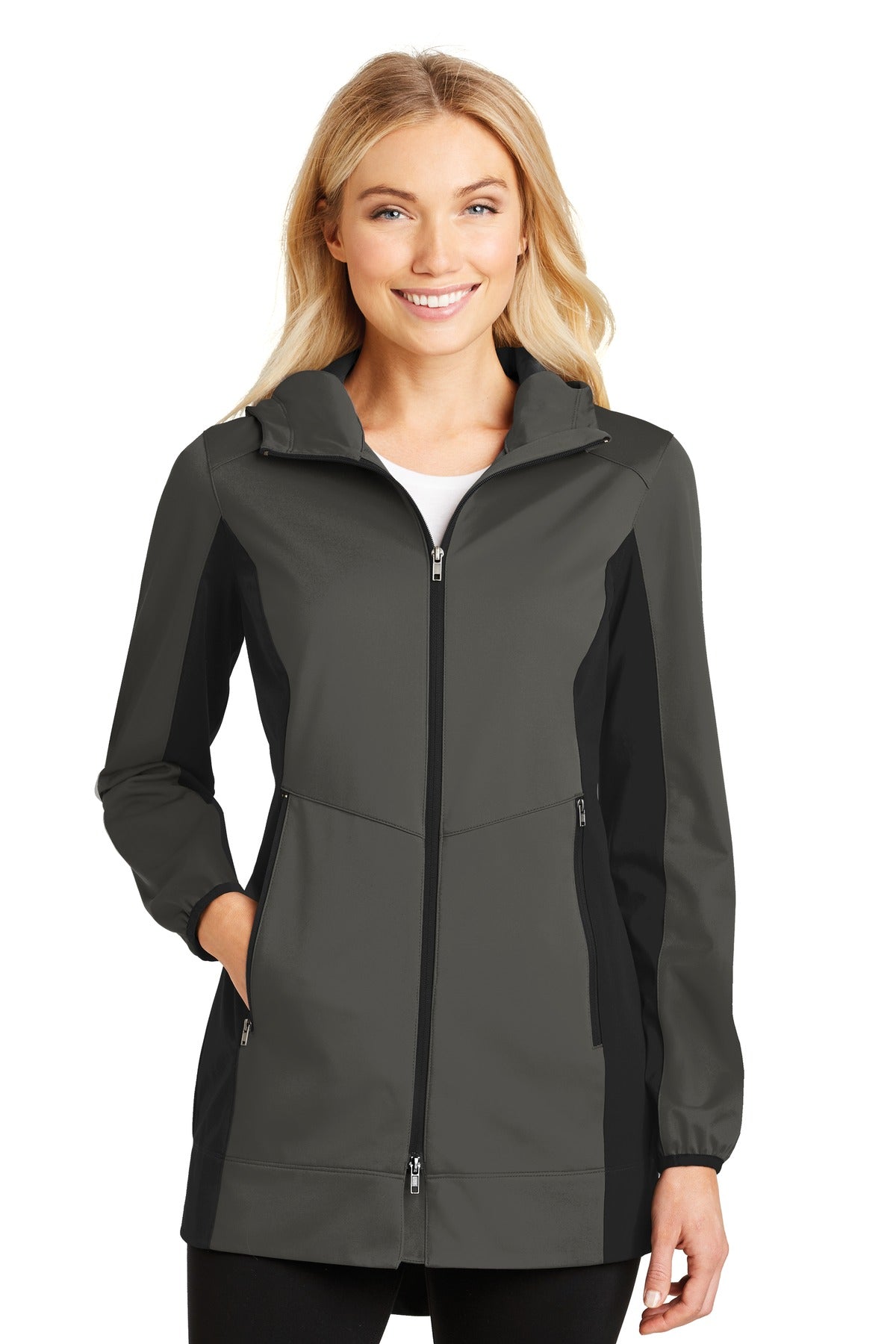 Port Authority? Women's Active Hooded Soft Shell Jacket. L719