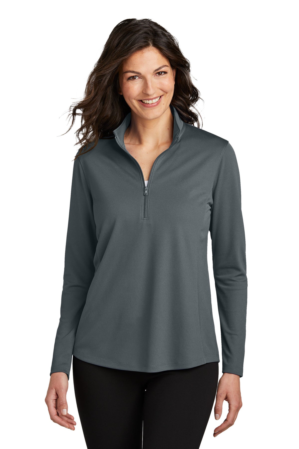 Port Authority? Women's Dry Zone? UV Micro-Mesh 1/4-Zip LK112