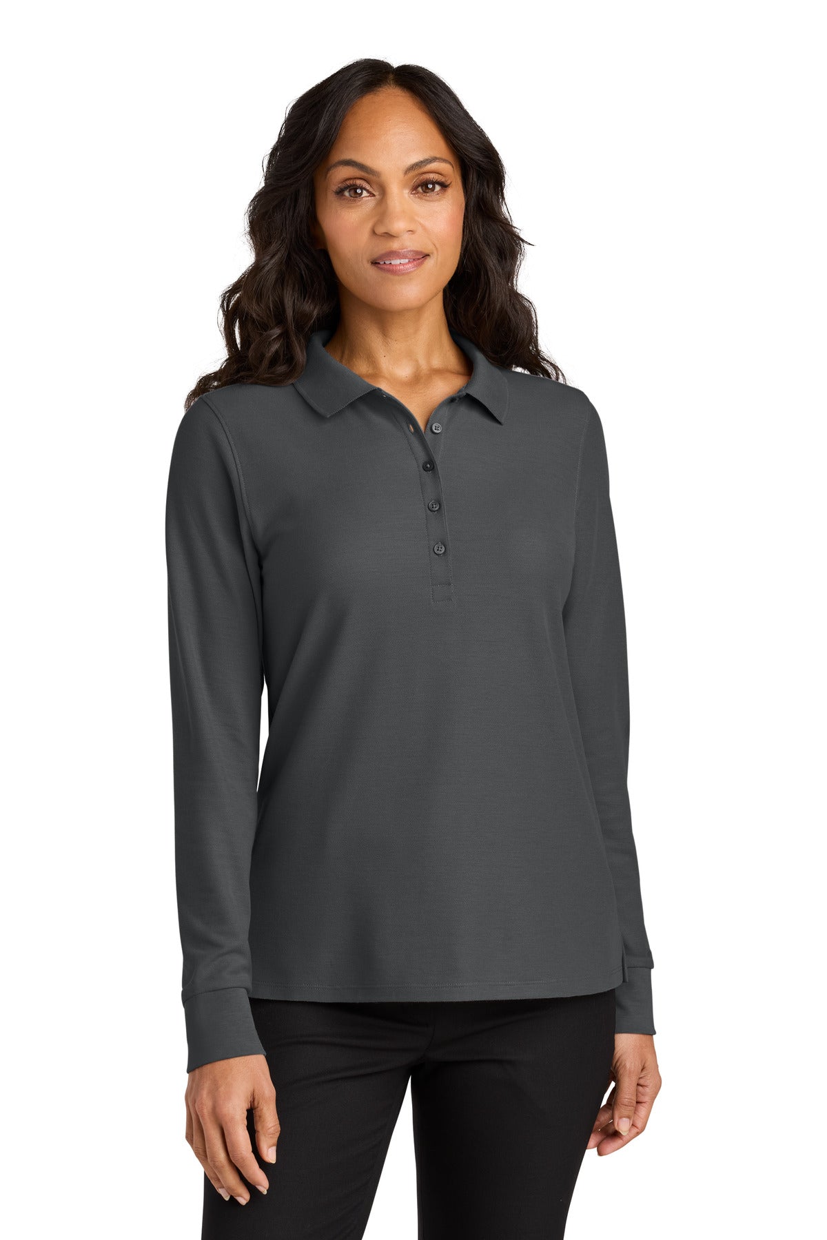 Port Authority® Women's Wearever Signature Pique Long Sleeve Polo LK200LS