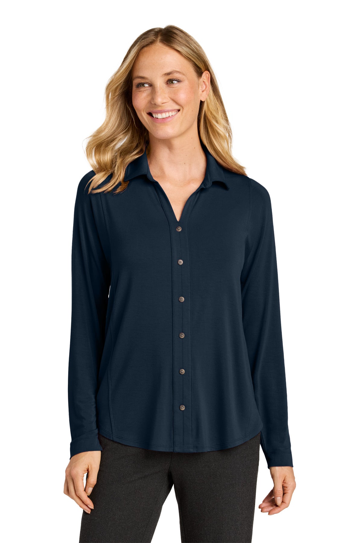 Port Authority® Women's Luxe Knit Button Tunic LK5602