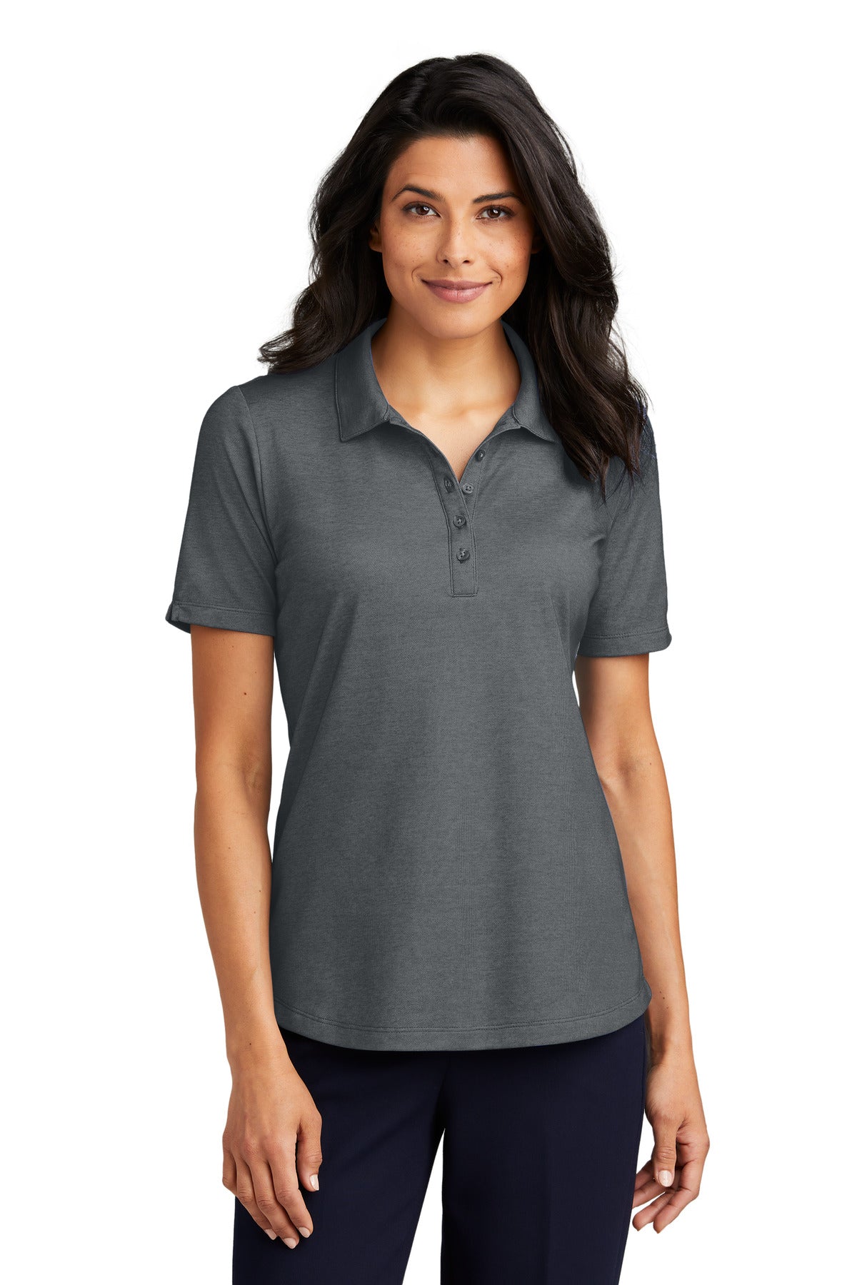 Port Authority® Women's Fine Pique Blend Polo LK830