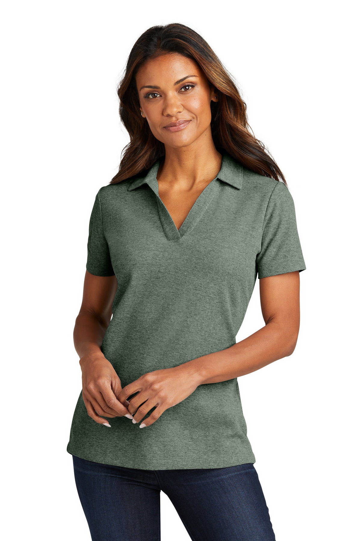 Port Authority® Women's C-FREE® Cotton Blend Pique Polo LK867