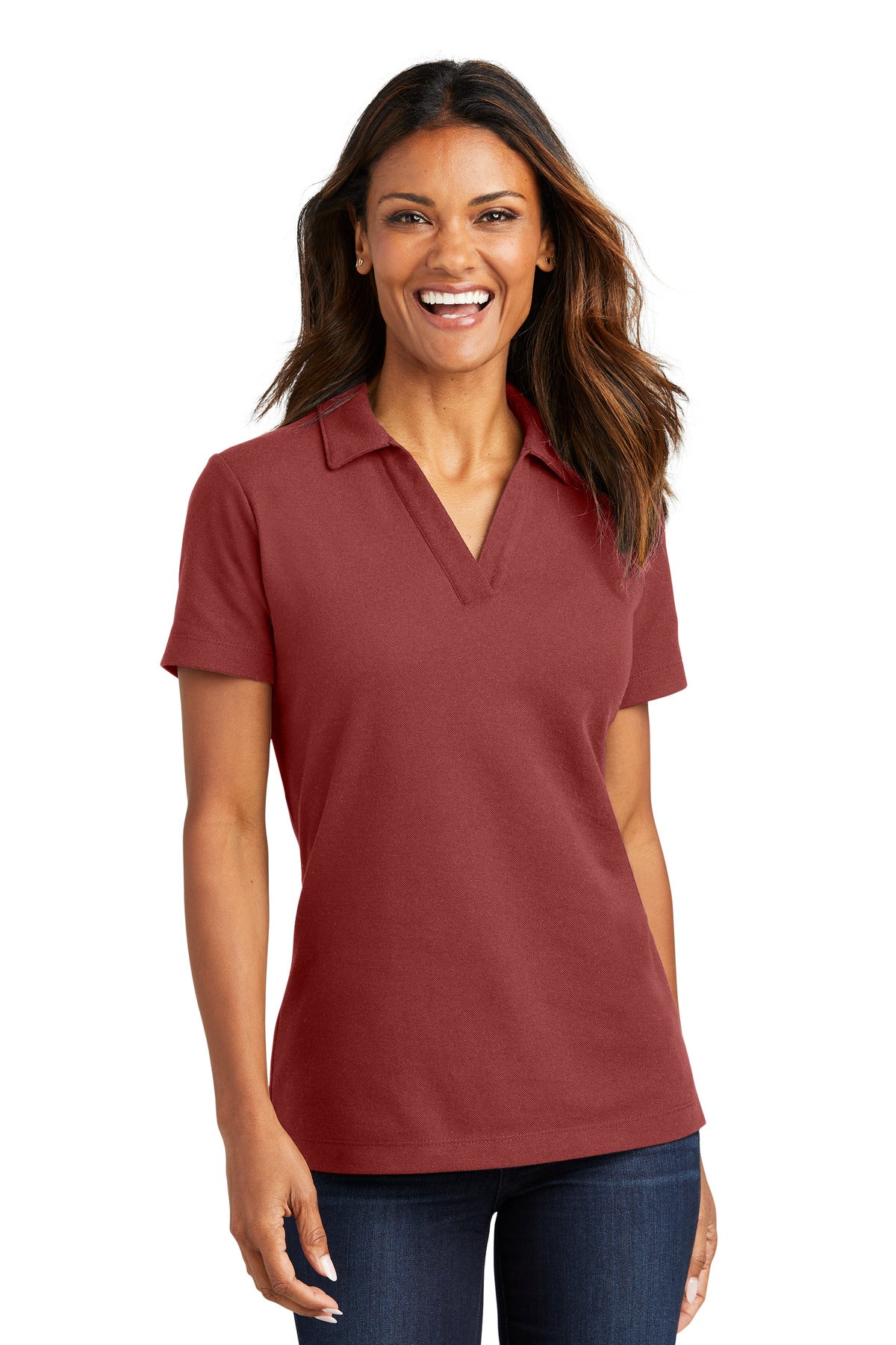 Port Authority® Women's C-FREE® Cotton Blend Pique Polo LK867
