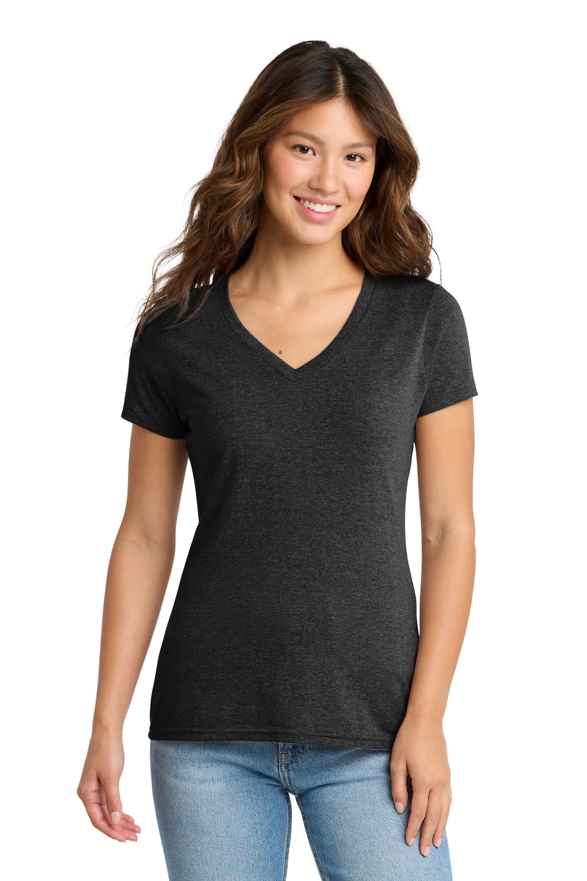 Port & Co™ Women's Tri-Blend V-Neck Tee. LPC330V