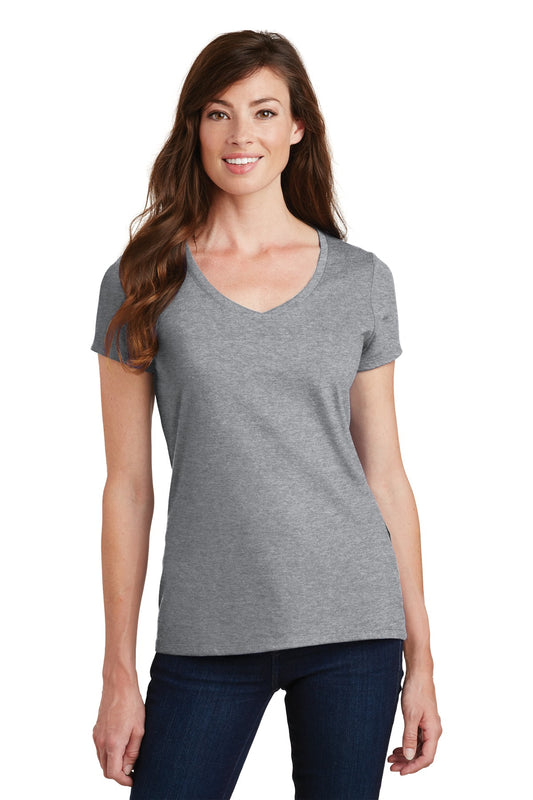 Port & Co™ Women's Fan Favorite V-Neck Tee. LPC450V
