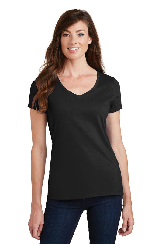 Port & Co™ Women's Fan Favorite V-Neck Tee. LPC450V