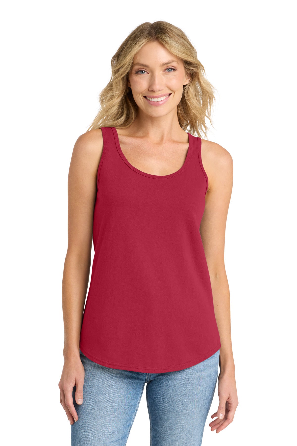 Port & Co™ Women's Core Cotton Tank Top.  LPC54TT