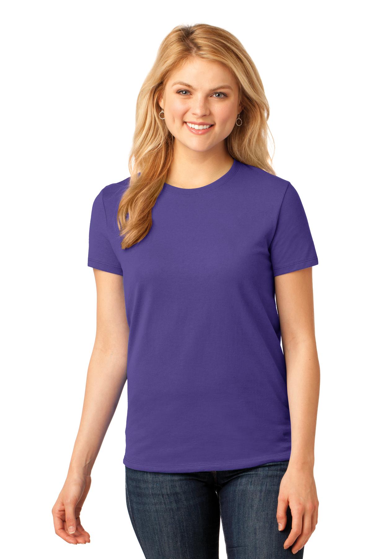 Port & Co™ Women's Core Cotton Tee. LPC54