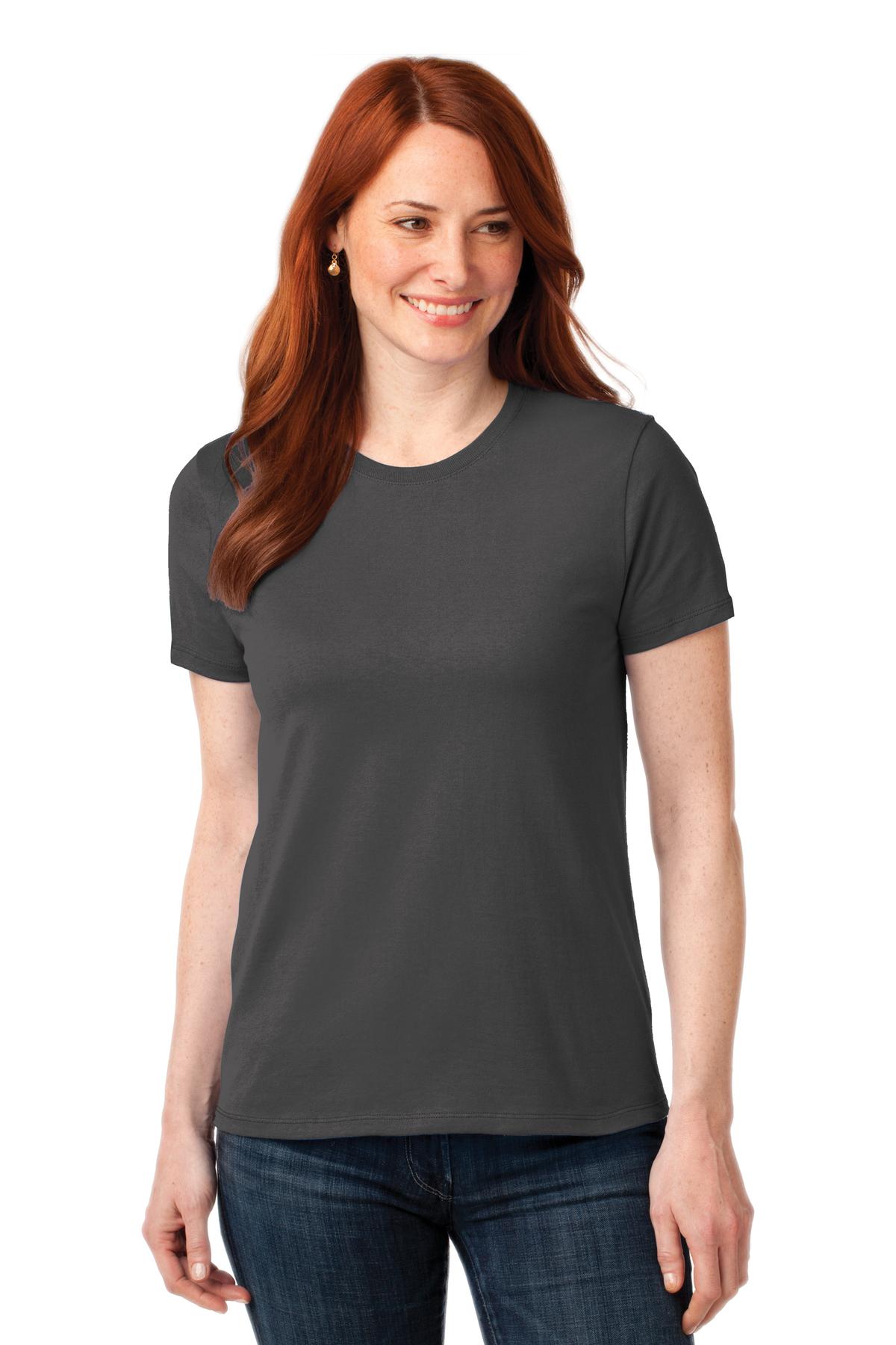 Port & Co™ Women's Core Blend Tee. LPC55