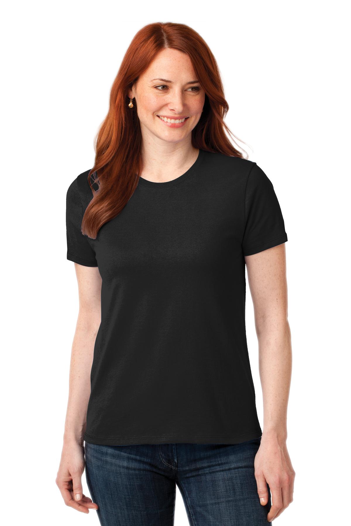 Port & Co™ Women's Core Blend Tee. LPC55