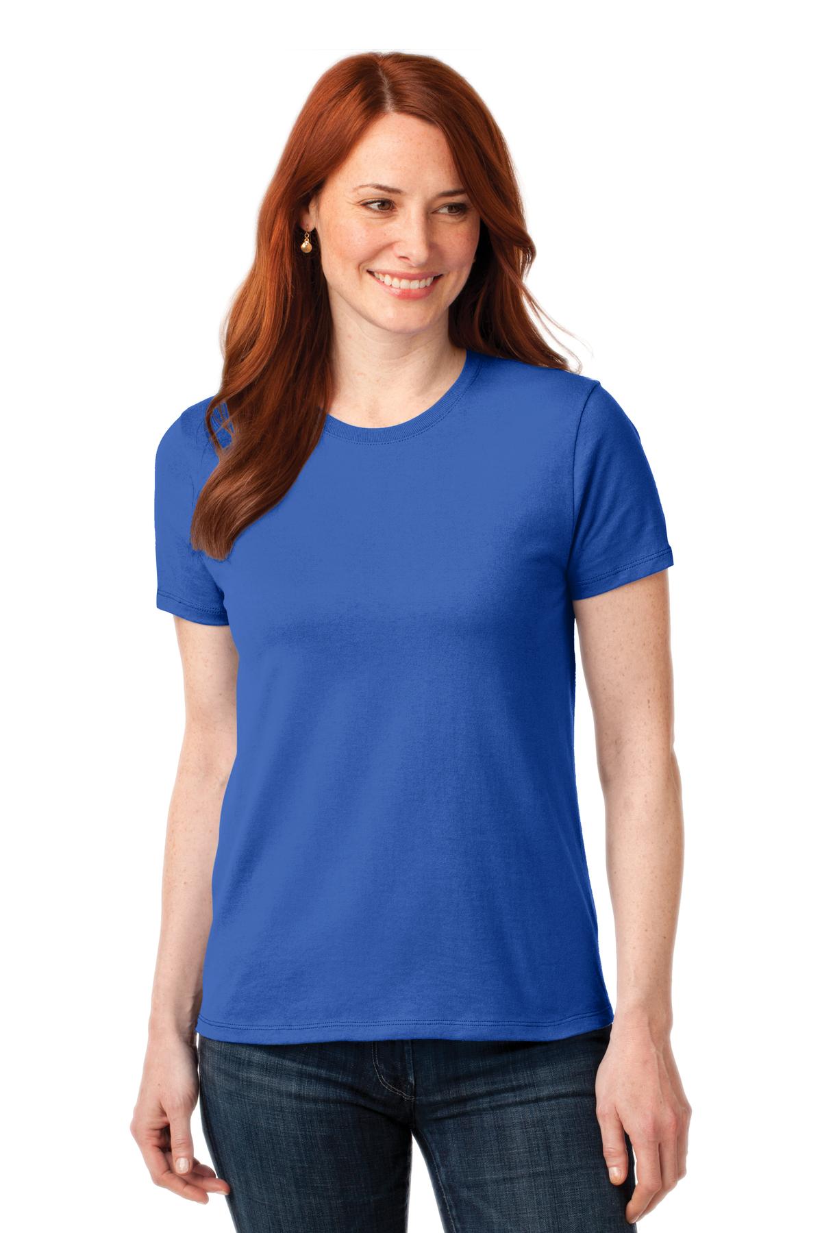 Port & Co™ Women's Core Blend Tee. LPC55