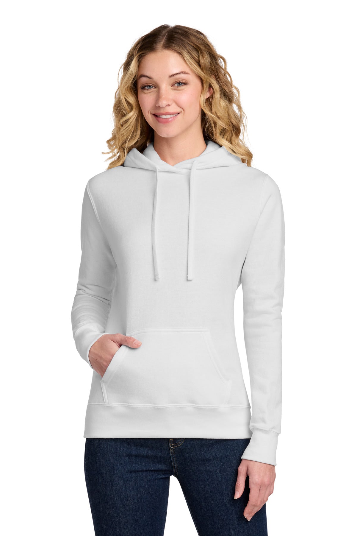 Port & Co™ Women's Core Fleece Pullover Hooded Sweatshirt LPC78H