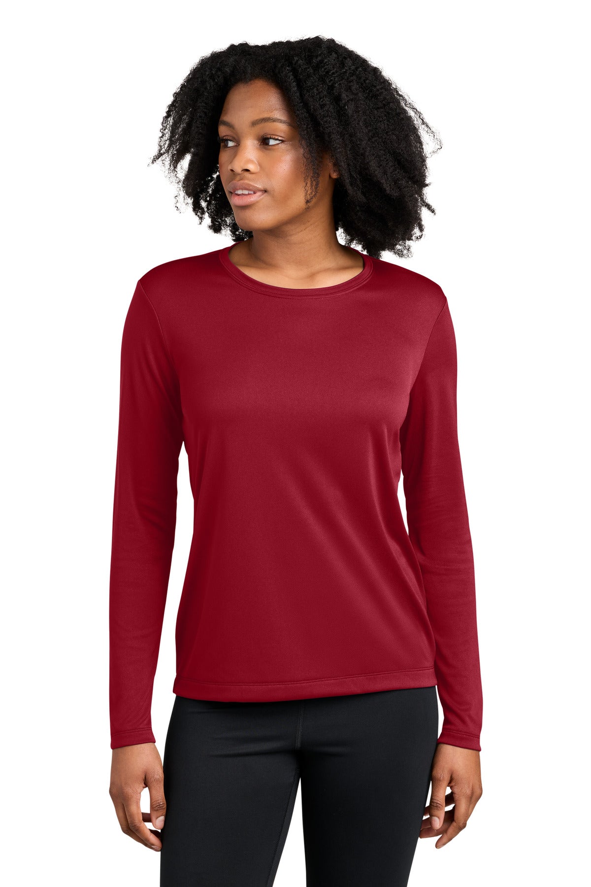 Sport-Tek® Women's Competitor™ Long Sleeve Crewneck LST350LS