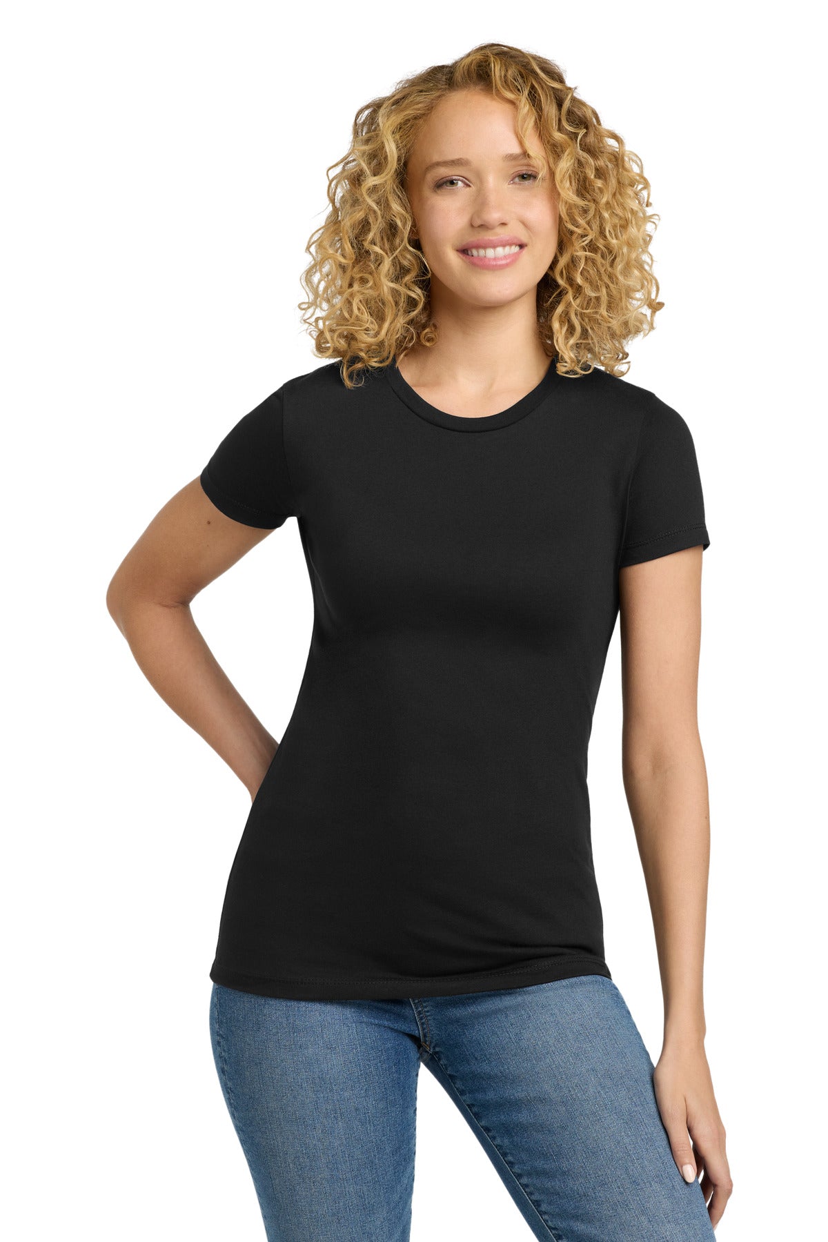 Next Level Apparel®  Women's CVC Tee. NL6610