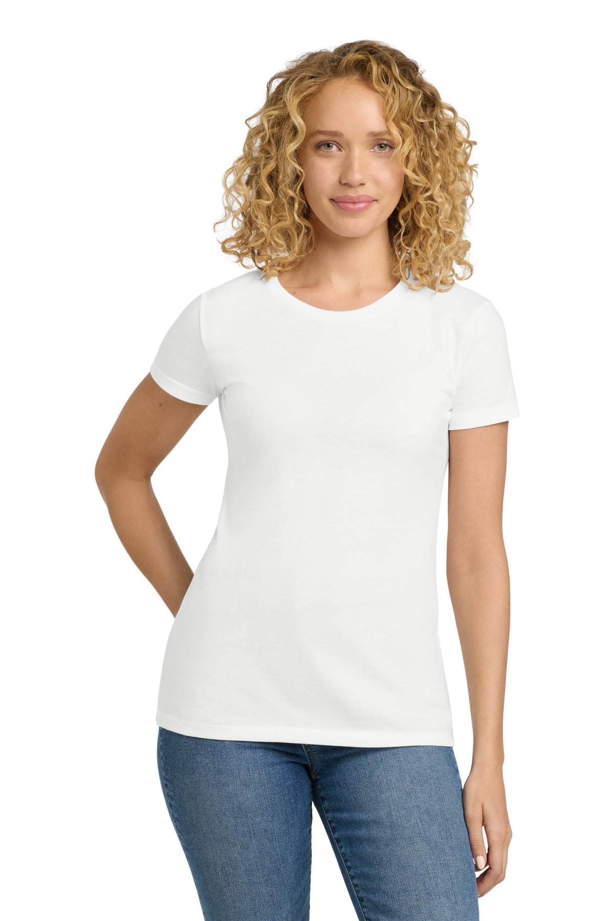 Next Level Apparel®  Women's CVC Tee. NL6610