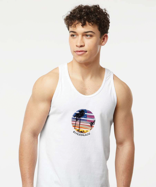 American Sunset Tank Top