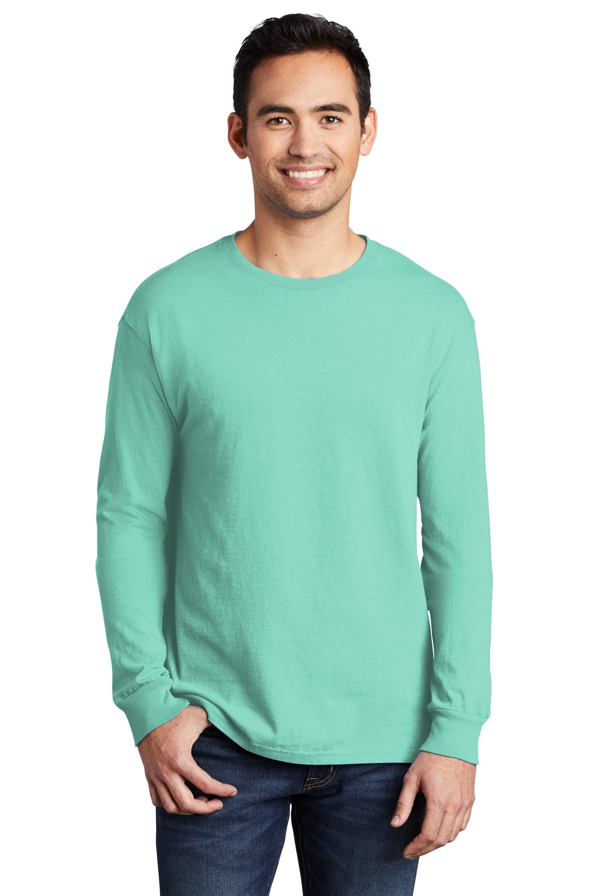 Port & Company® Beach Wash® Garment-Dyed Long Sleeve Tee PC099LS