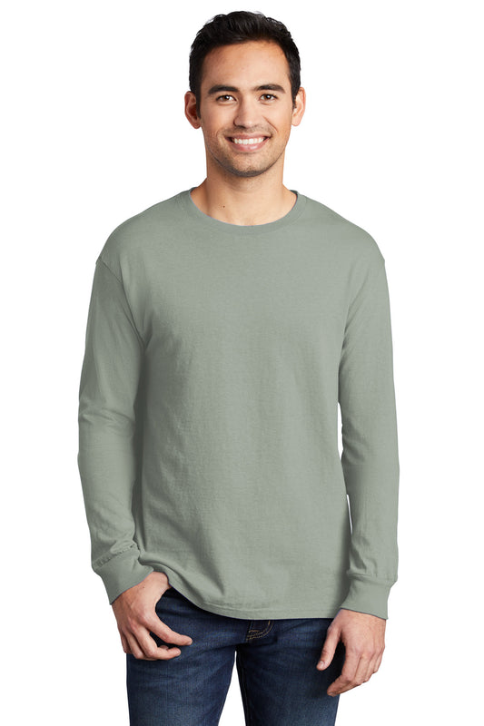 Port & Company® Beach Wash® Garment-Dyed Long Sleeve Tee PC099LS