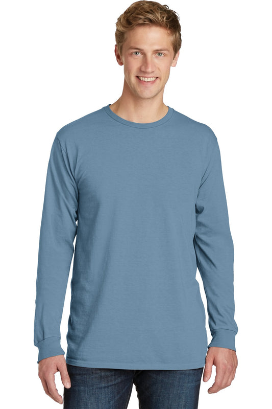 Port & Company® Beach Wash® Garment-Dyed Long Sleeve Tee PC099LS