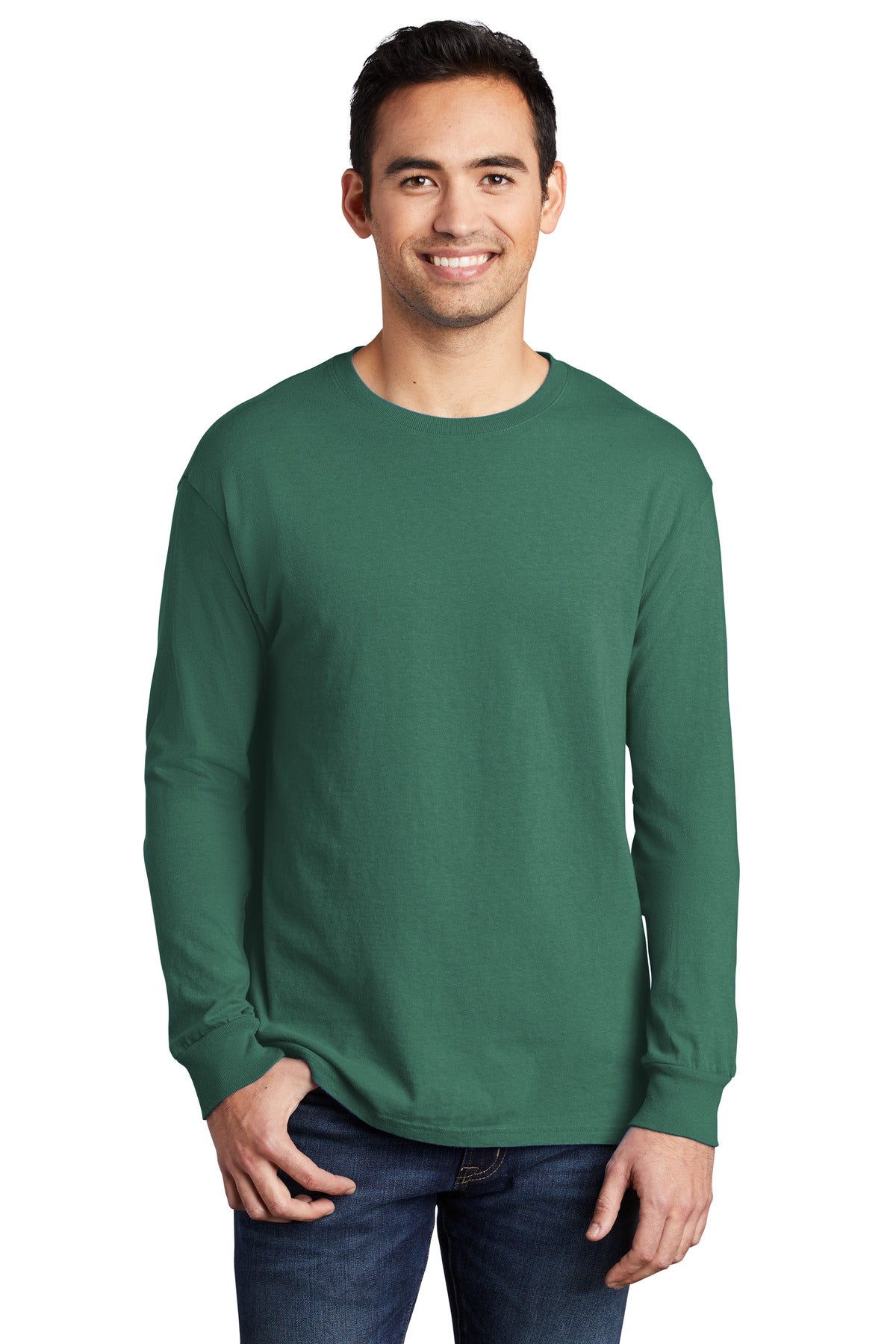 Port & Company® Beach Wash® Garment-Dyed Long Sleeve Tee PC099LS