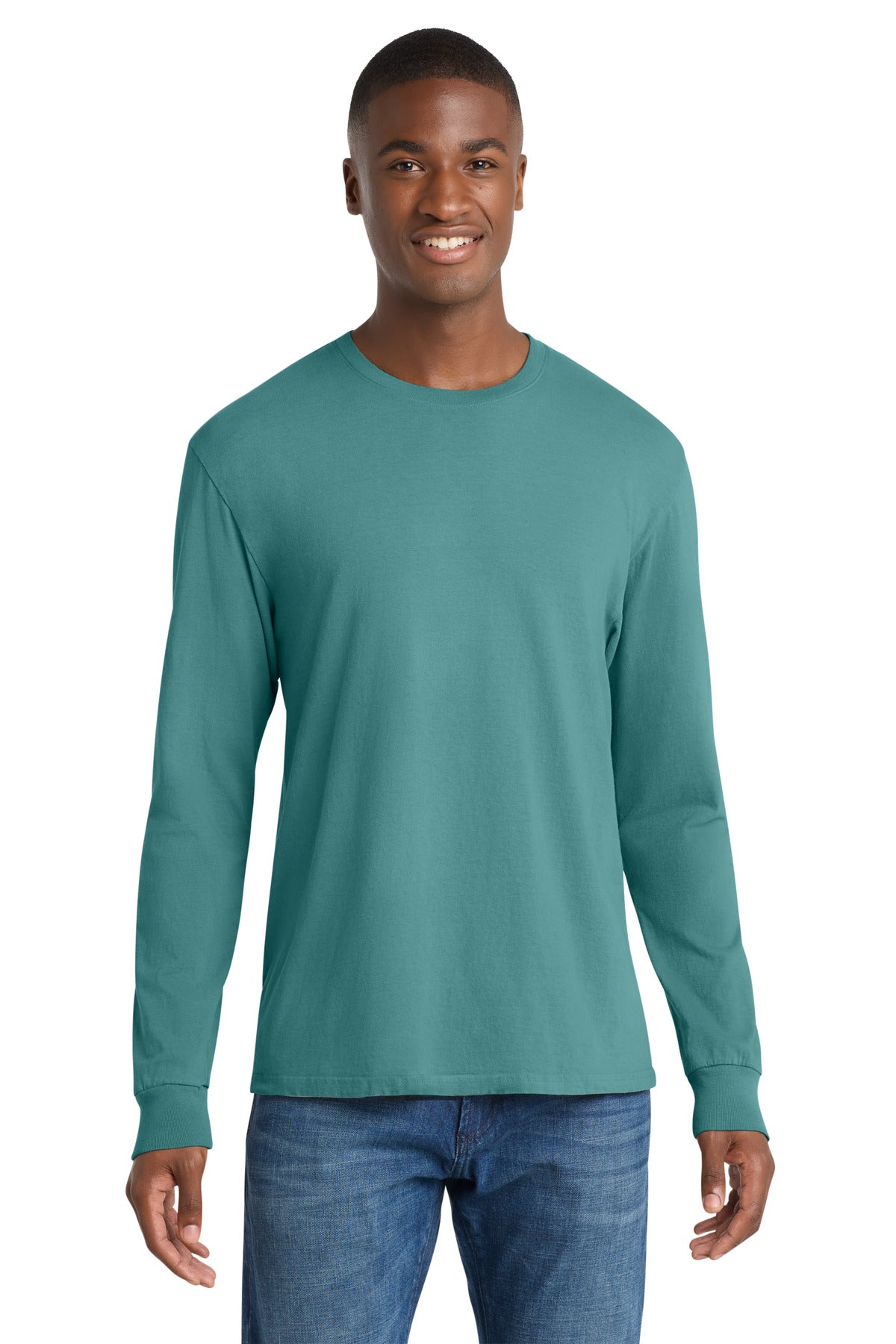 Port & Co™ Beach Wash® Garment-Dyed Long Sleeve Tee PC099LS