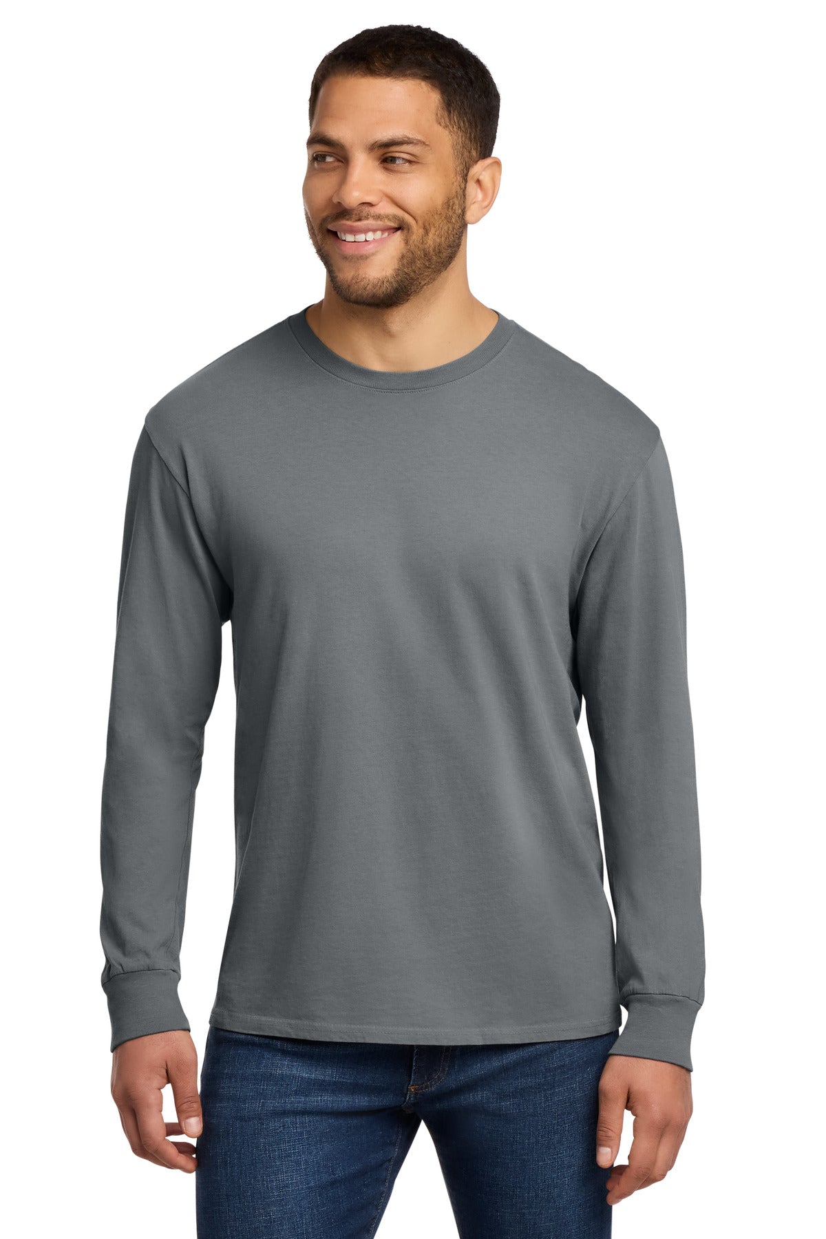 Port & Co™ Beach Wash® Garment-Dyed Long Sleeve Tee PC099LS