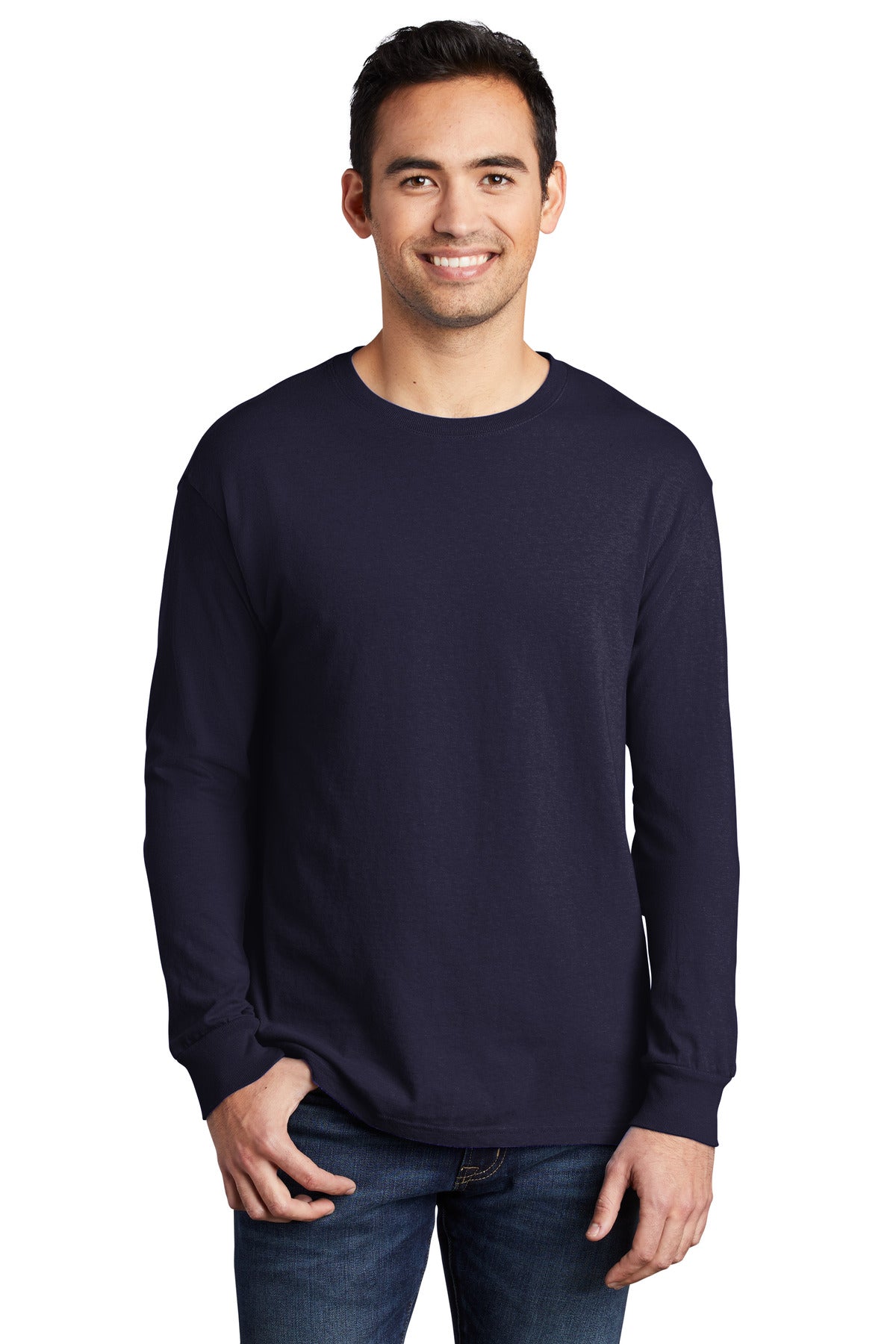 Port & Company® Beach Wash® Garment-Dyed Long Sleeve Tee PC099LS