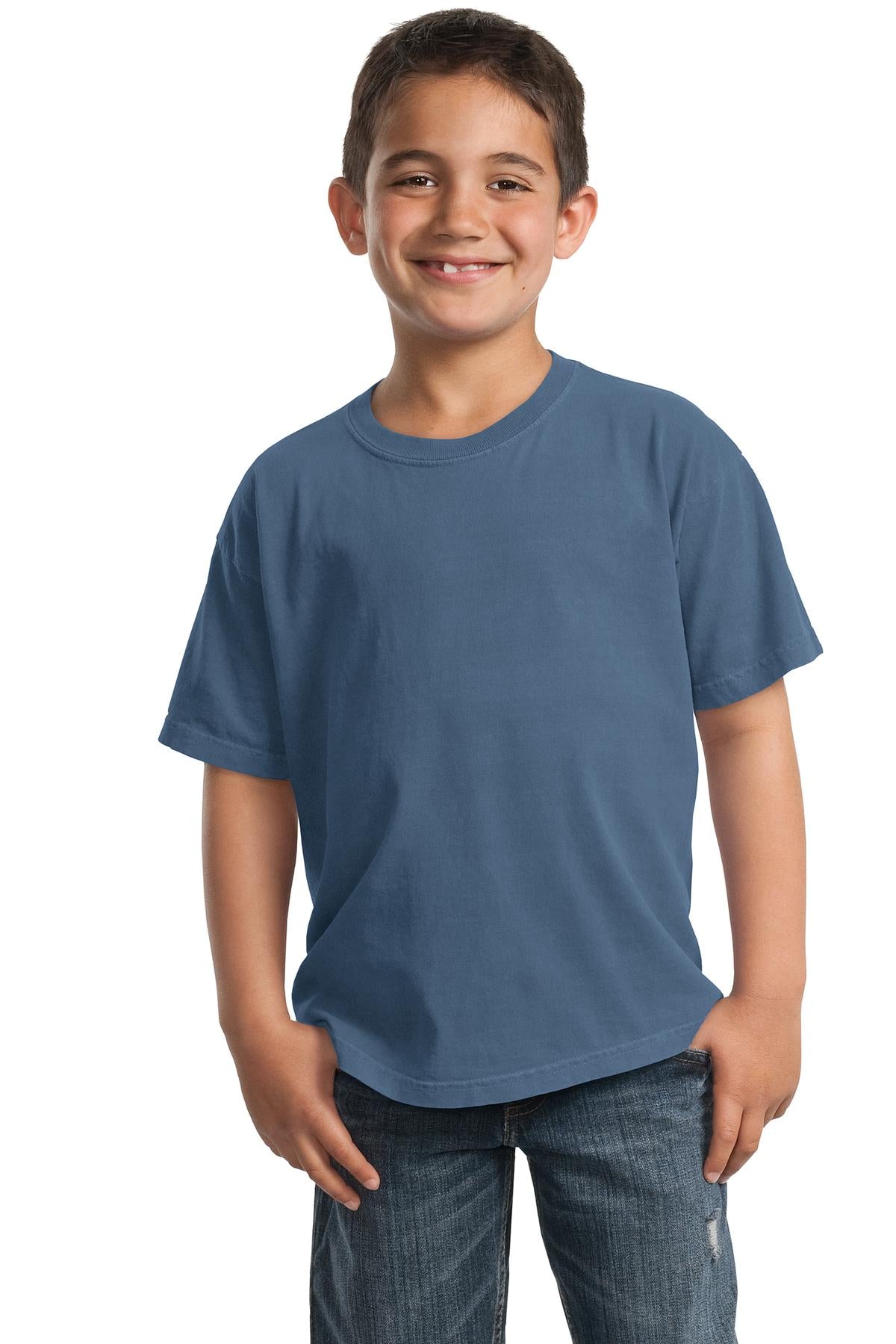 Port & Company® Youth Beach Wash® Garment-Dyed Tee. PC099Y