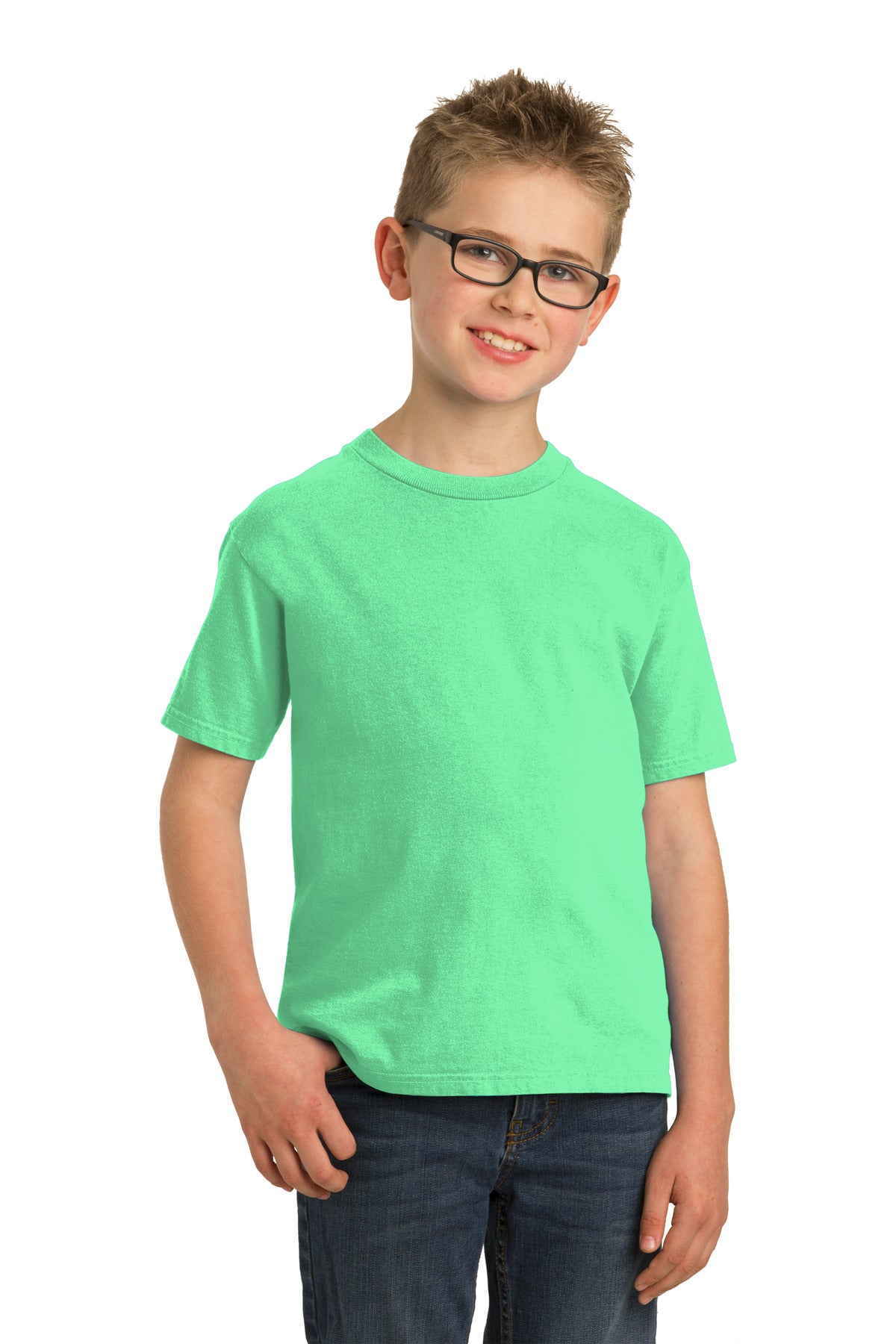 Port & Company® Youth Beach Wash® Garment-Dyed Tee. PC099Y