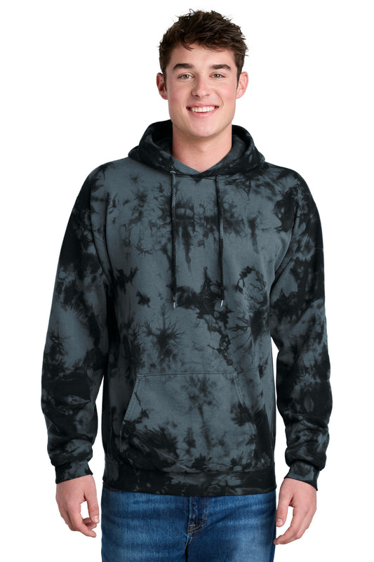 Port & Company® Crystal Tie-Dye Pullover Hoodie PC144