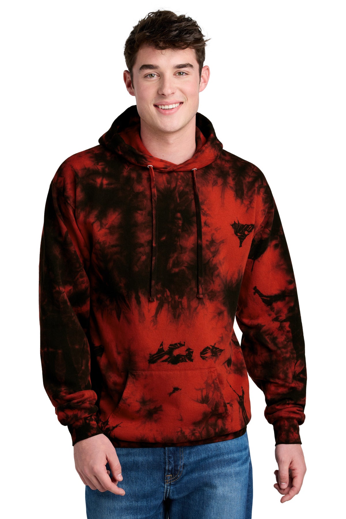 Port & Company® Crystal Tie-Dye Pullover Hoodie PC144