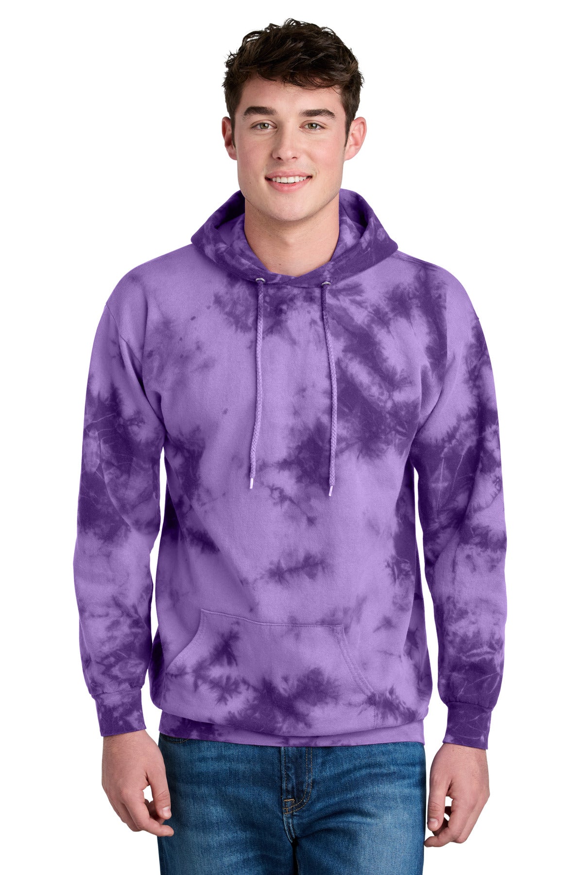 Port & Company® Crystal Tie-Dye Pullover Hoodie PC144