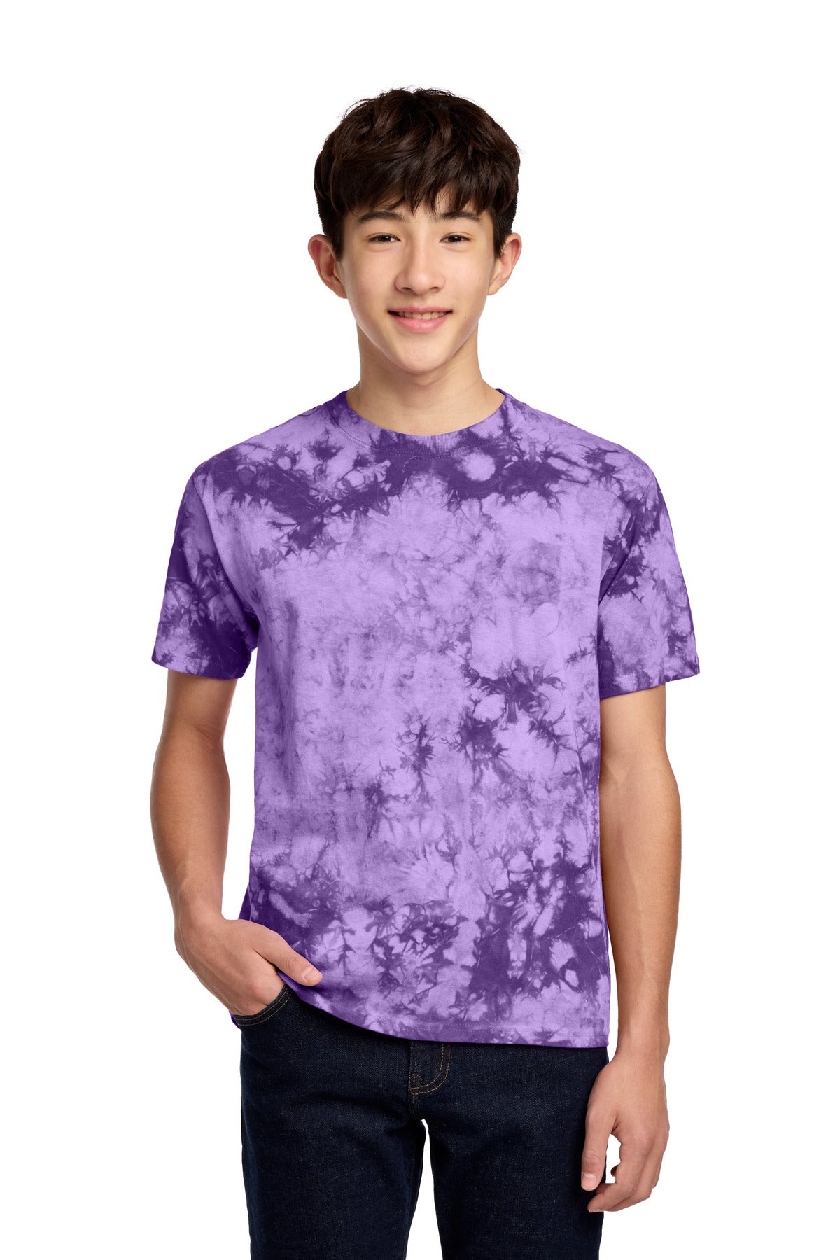 Port & Co™ Youth Crystal Tie-Dye Tee PC145Y