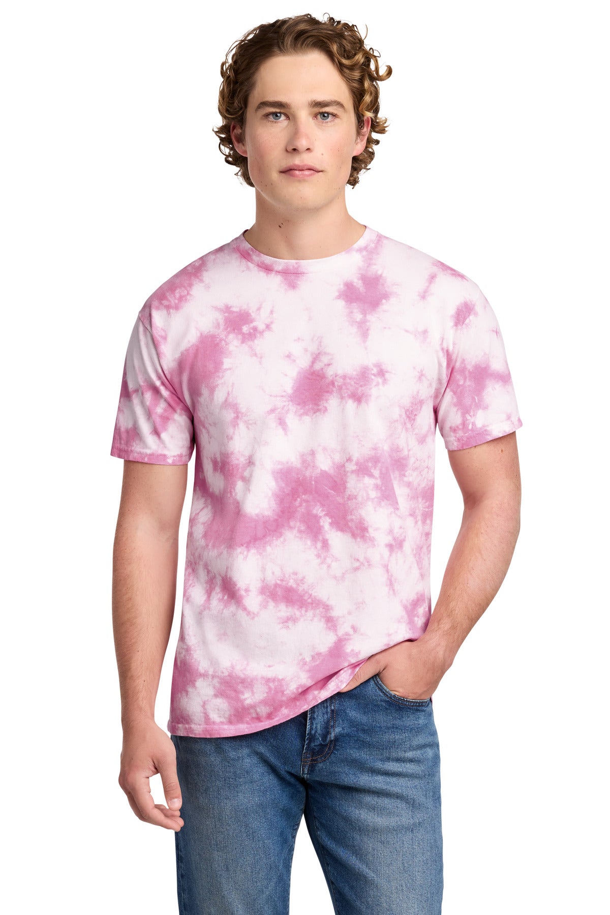 Port & Co™ Crystal Tie-Dye Tee PC145