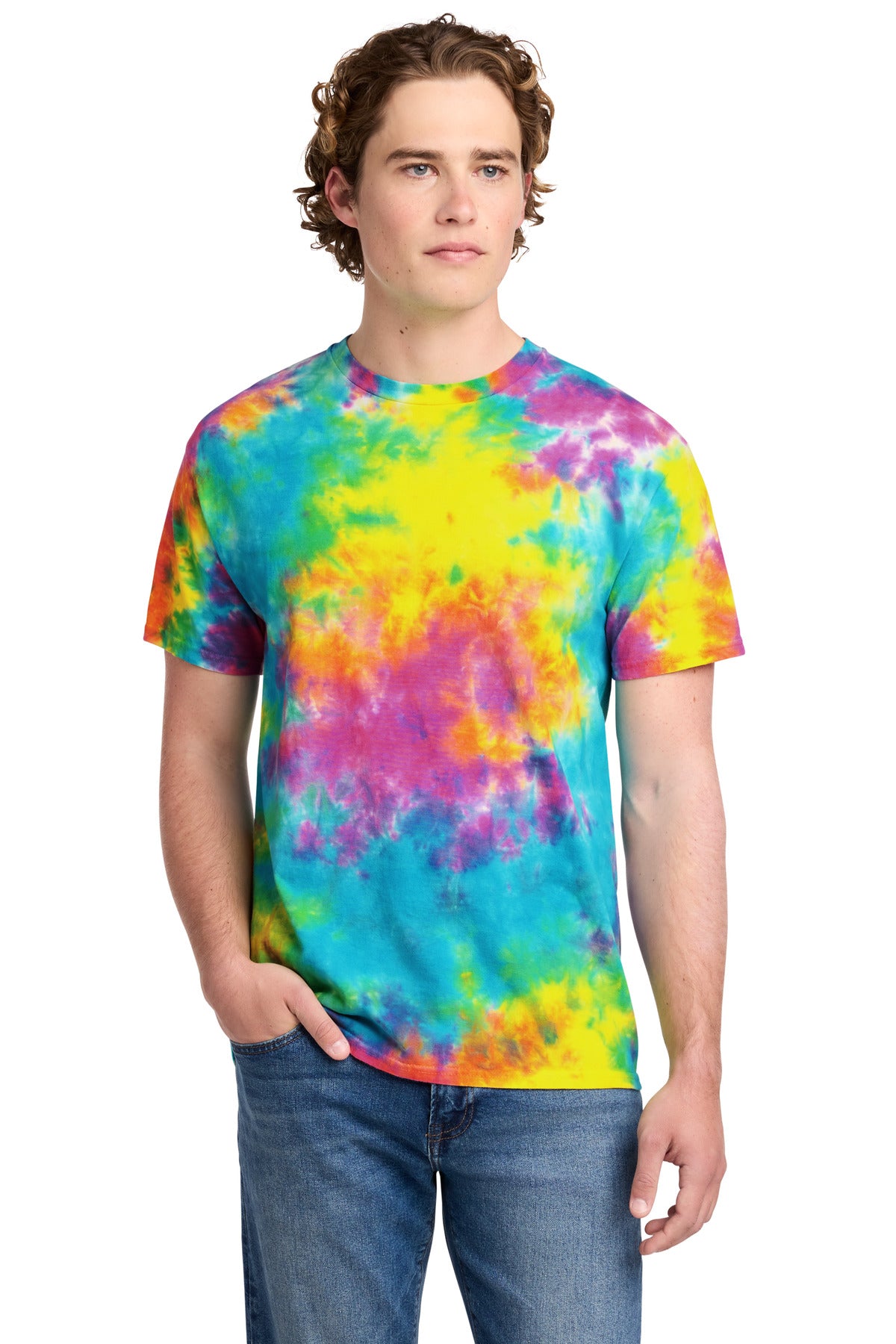 Port & Co™ Crystal Tie-Dye Tee PC145