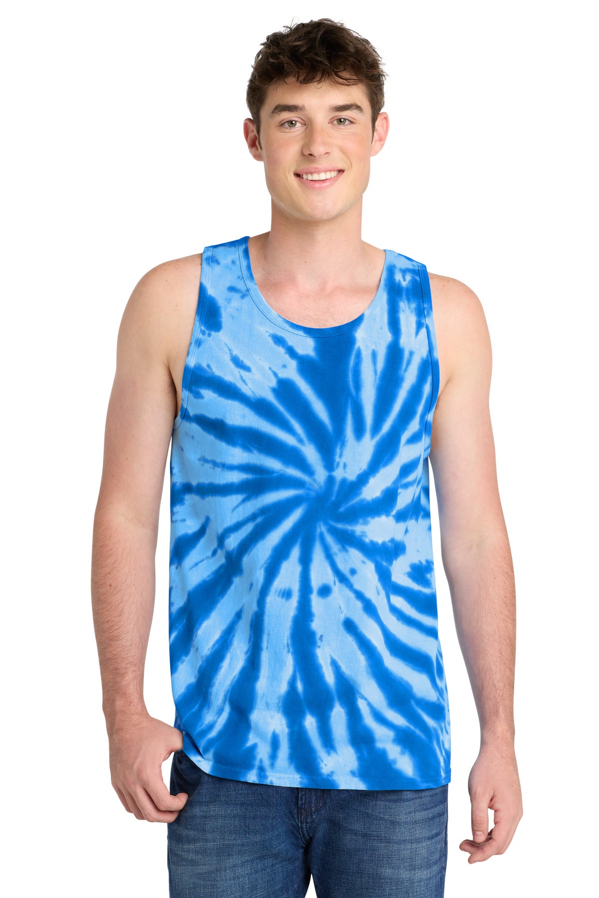 Port & Co™ Tie-Dye Tank Top.  PC147TT