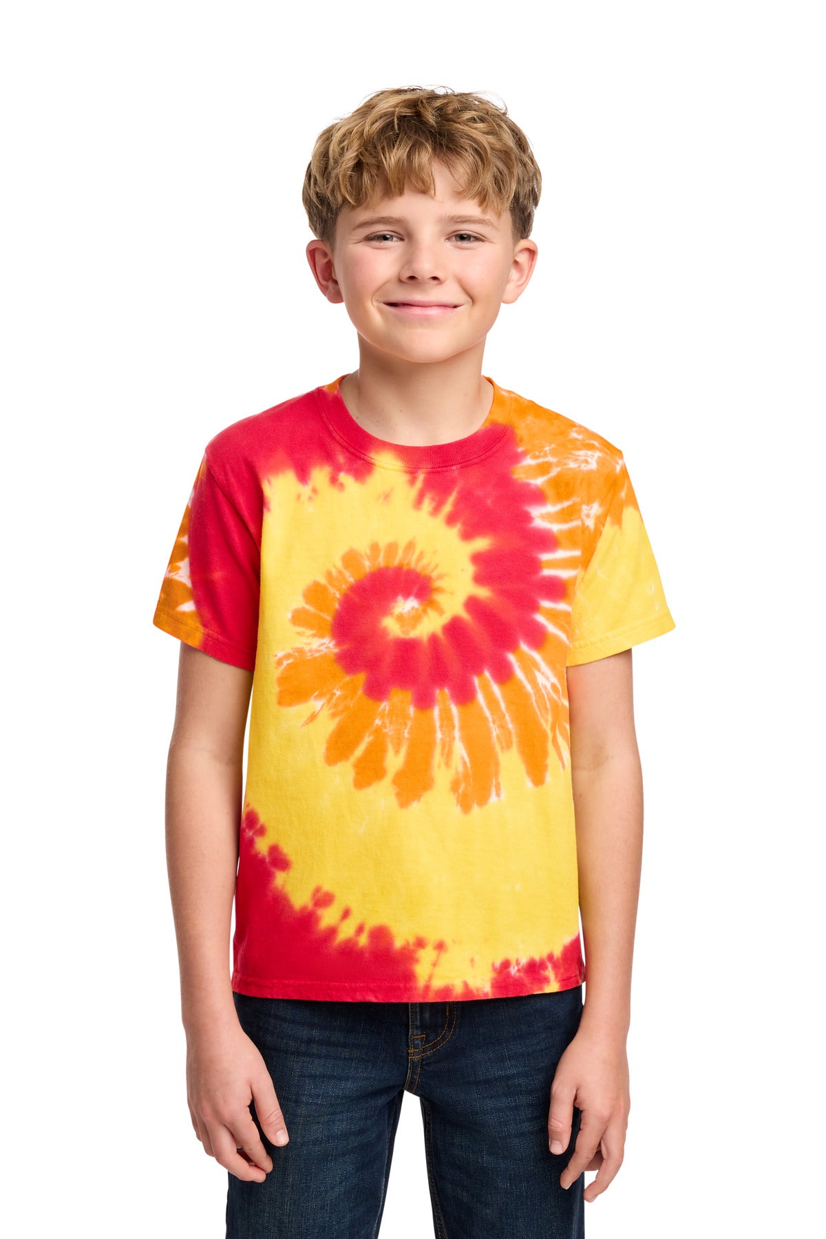Port & Co™ Youth Tie-Dye Tee. PC147Y