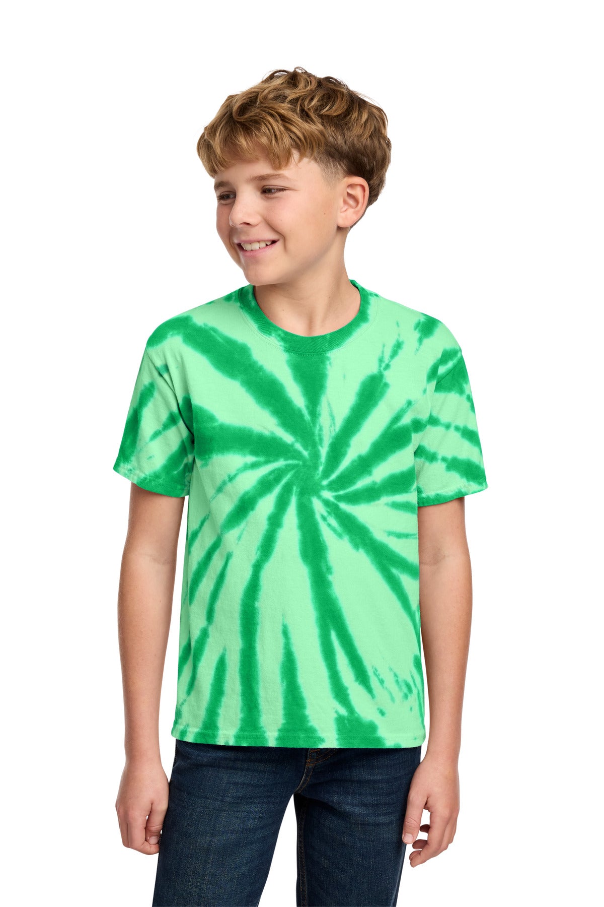 Port & Co™ Youth Tie-Dye Tee. PC147Y