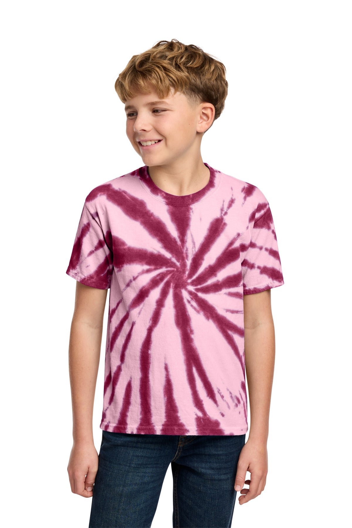Port & Co™ Youth Tie-Dye Tee. PC147Y