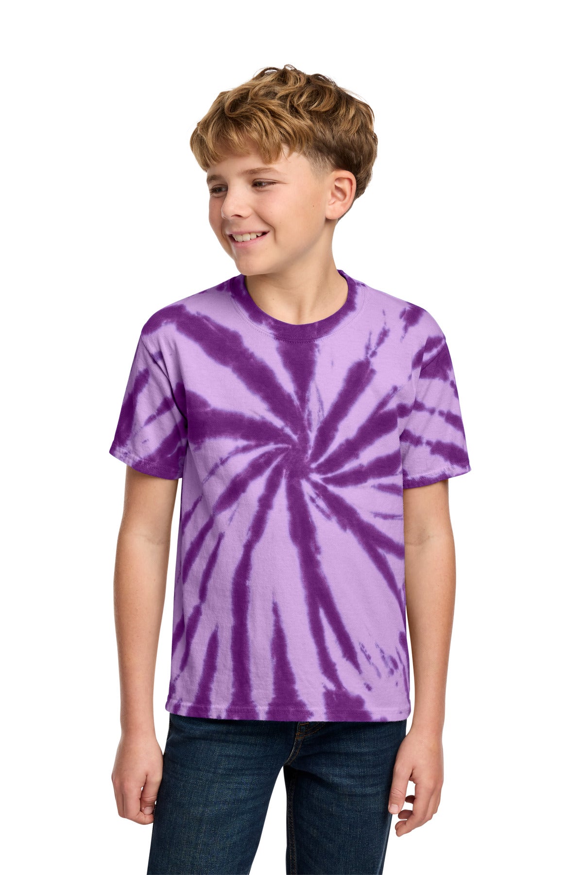 Port & Co™ Youth Tie-Dye Tee. PC147Y