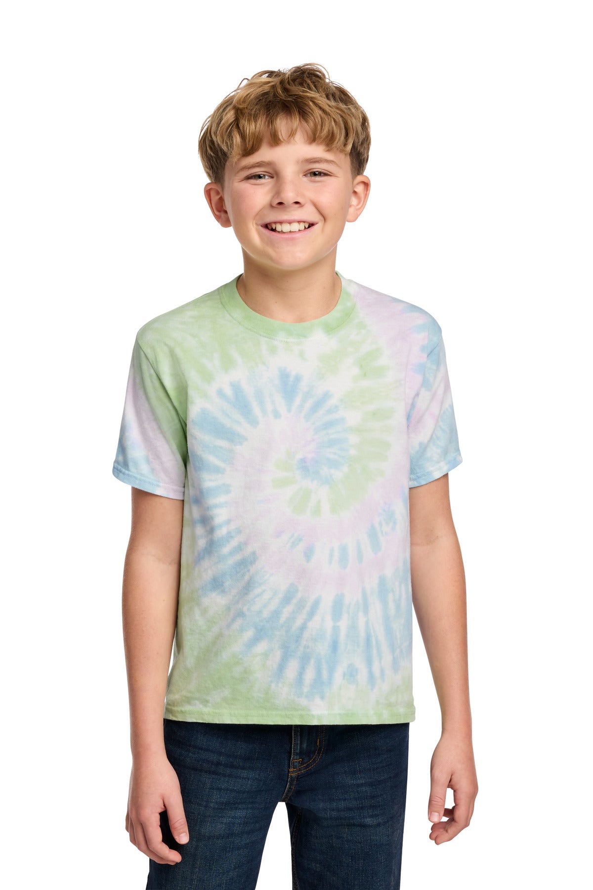 Port & Co™ Youth Tie-Dye Tee. PC147Y