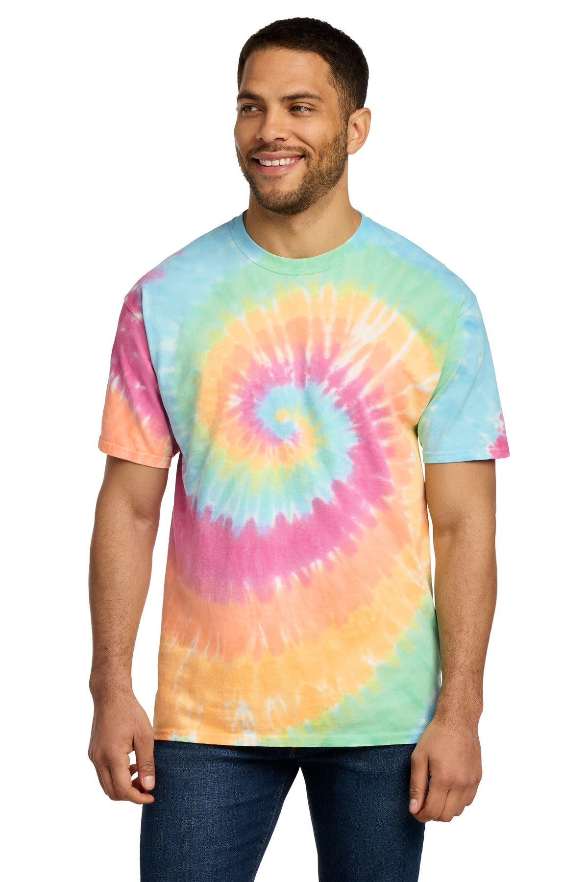 Port & Co™ Tie-Dye Tee. PC147