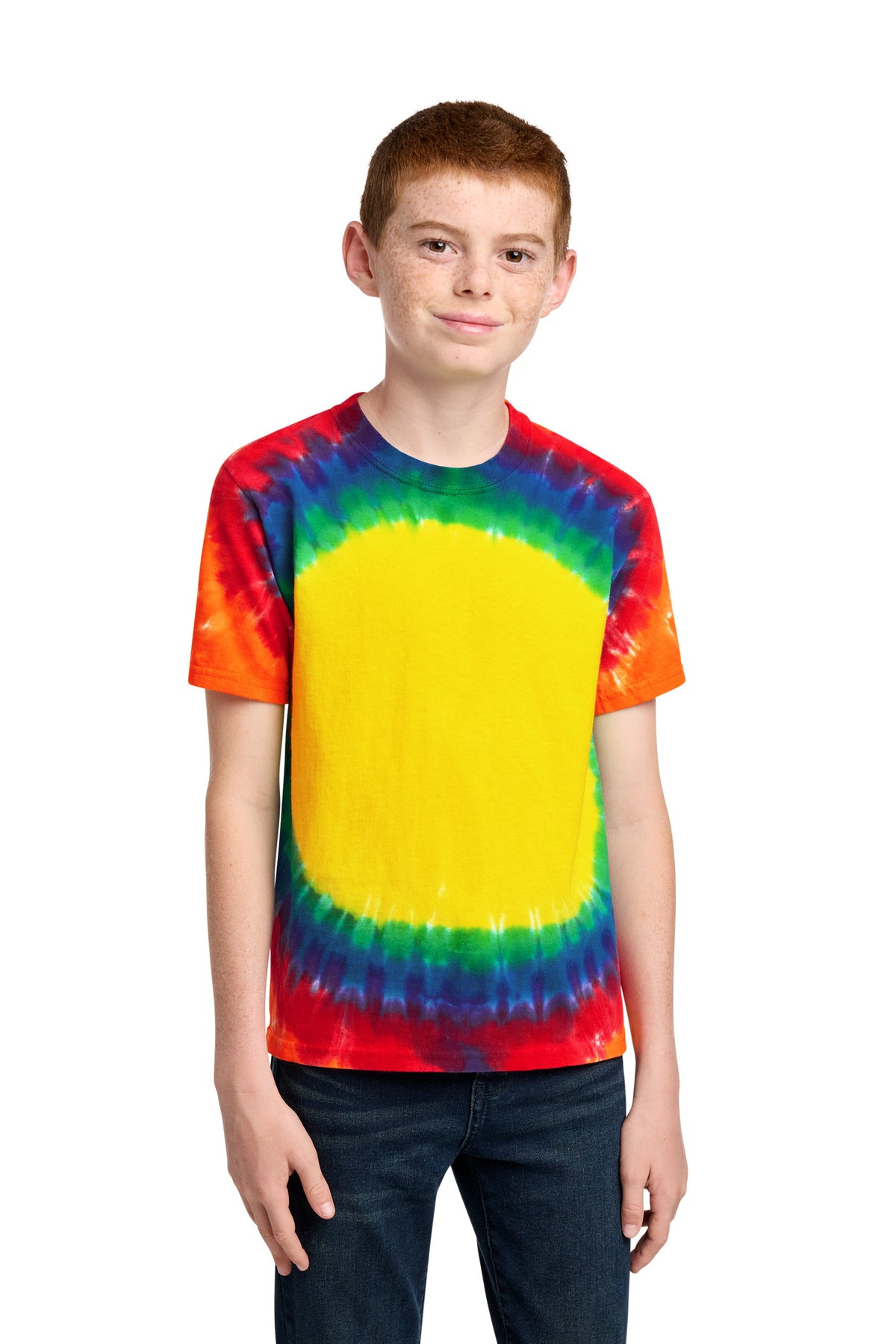Port & Co™ Youth Window Tie-Dye Tee. PC149Y
