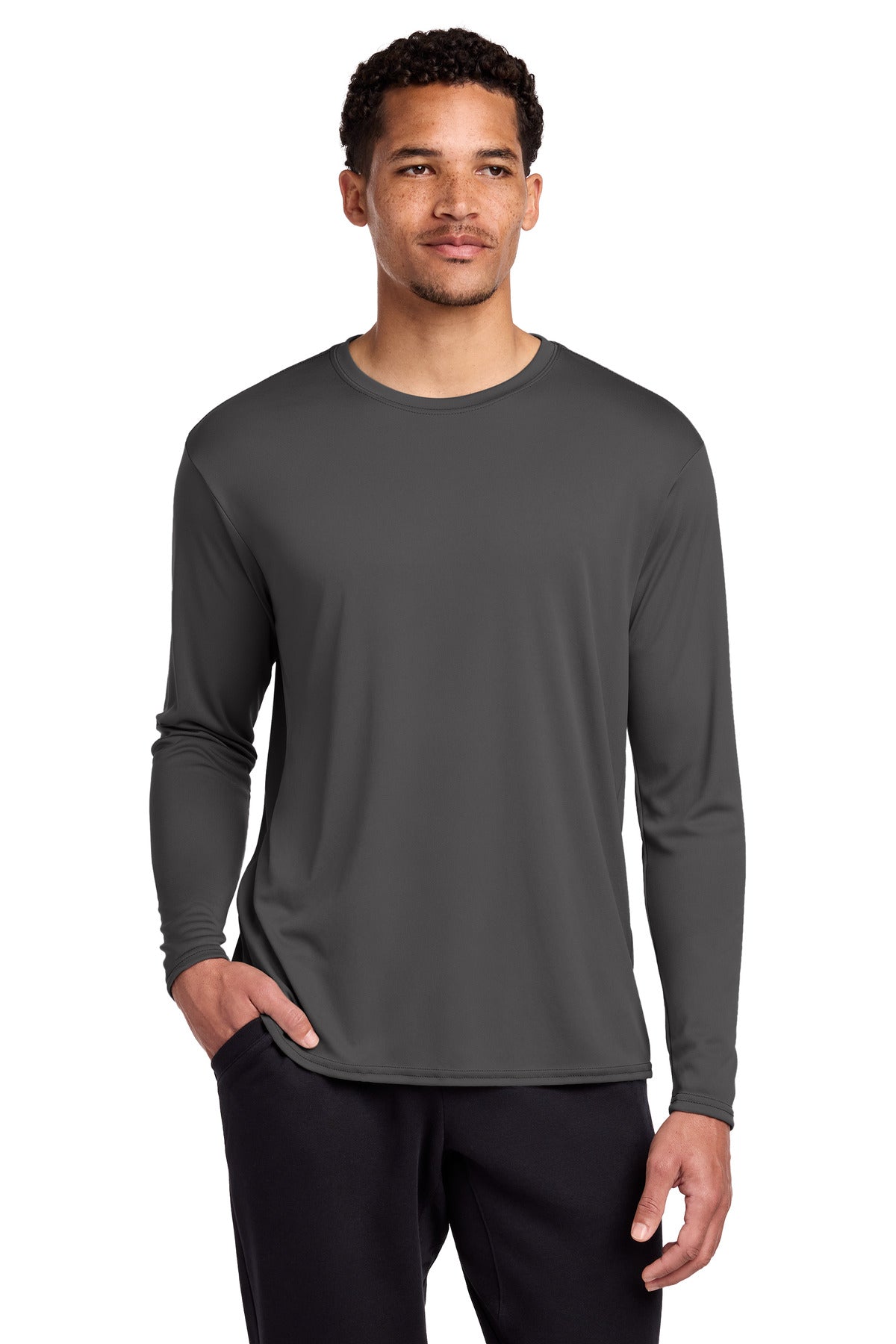 Port & Co™ Long Sleeve Performance Tee. PC380LS