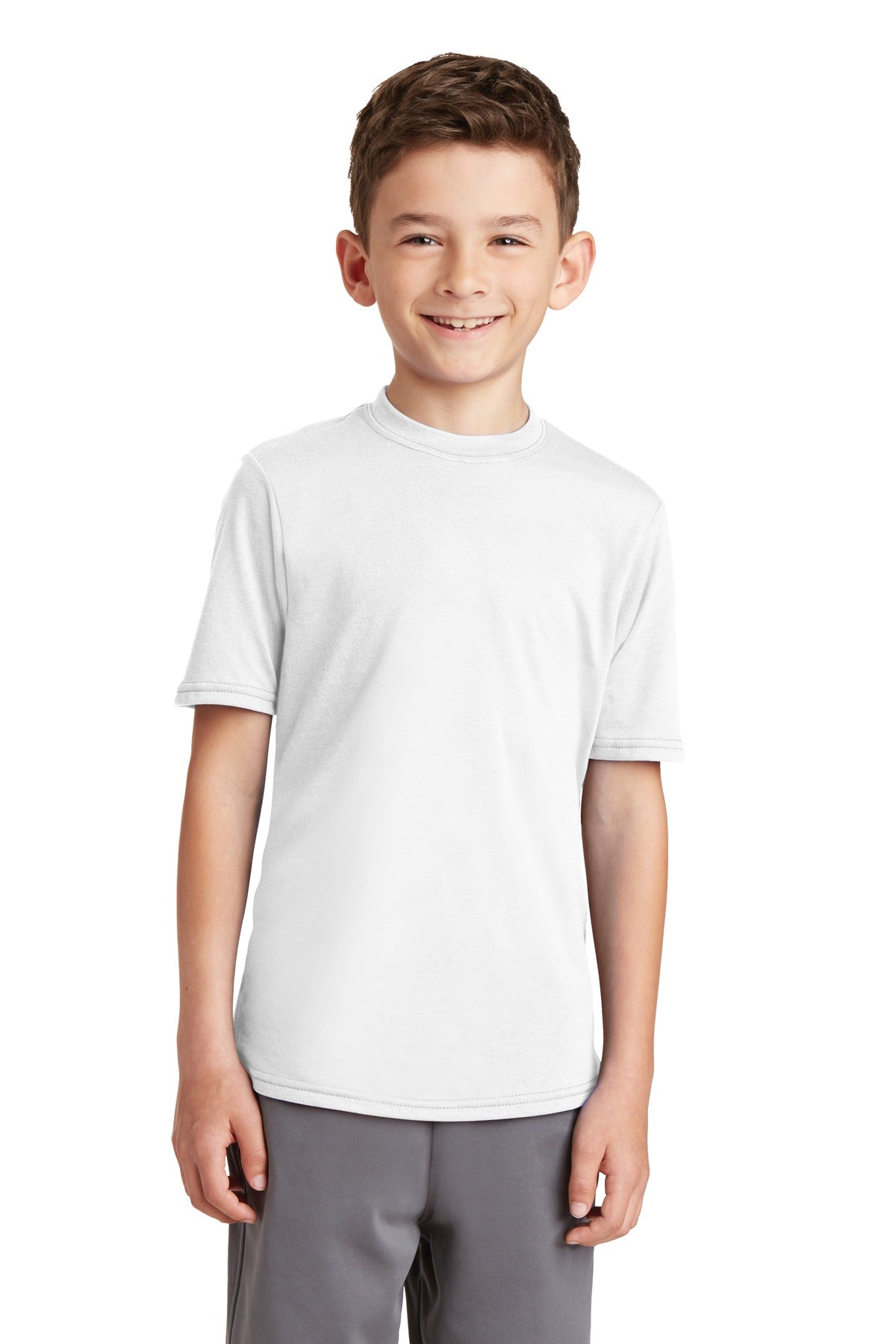 Port & Company? Youth Performance Blend Tee. PC381Y