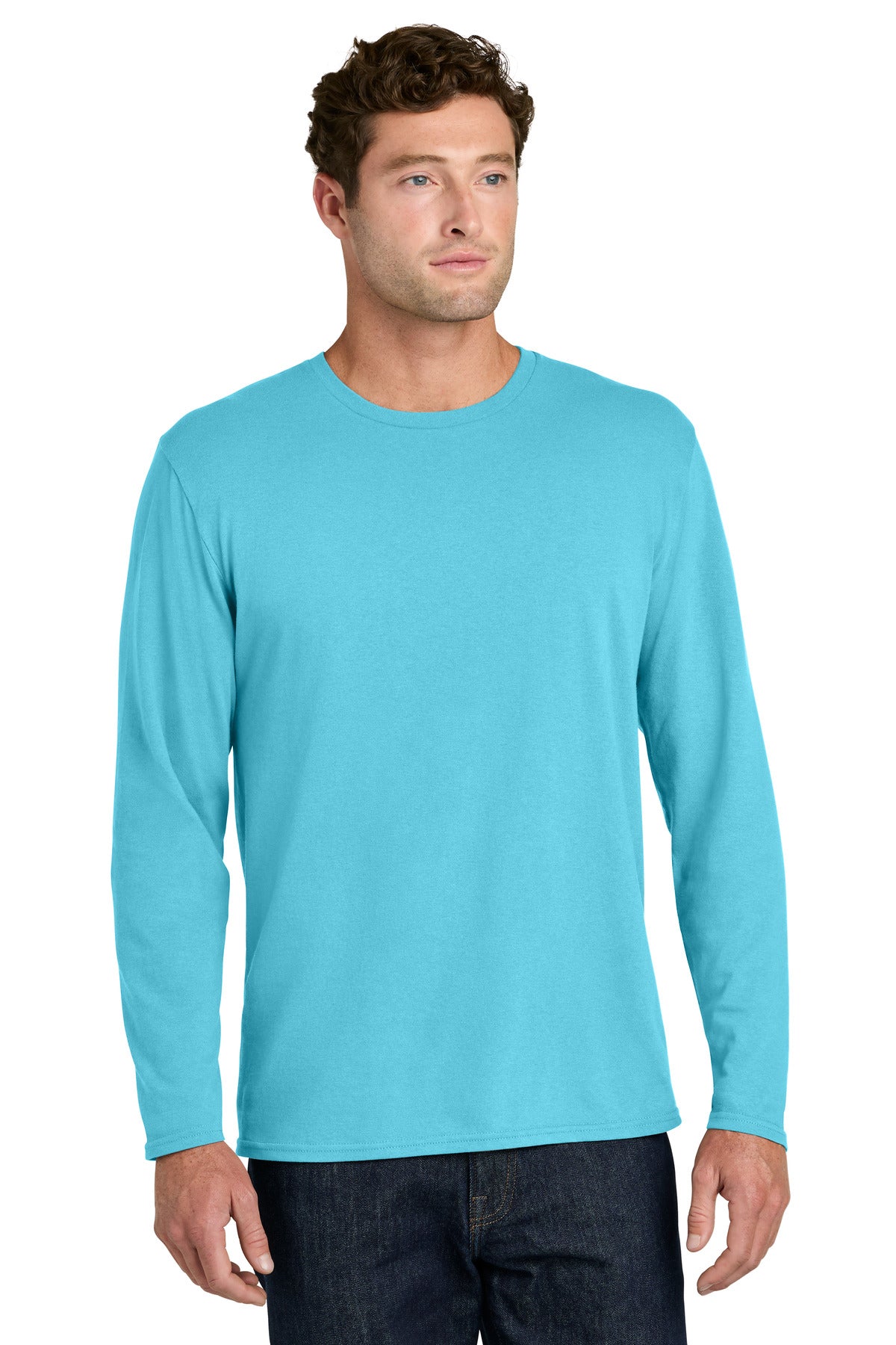 Port & Co™ Easy Cotton Long Sleeve Tee PC43LS