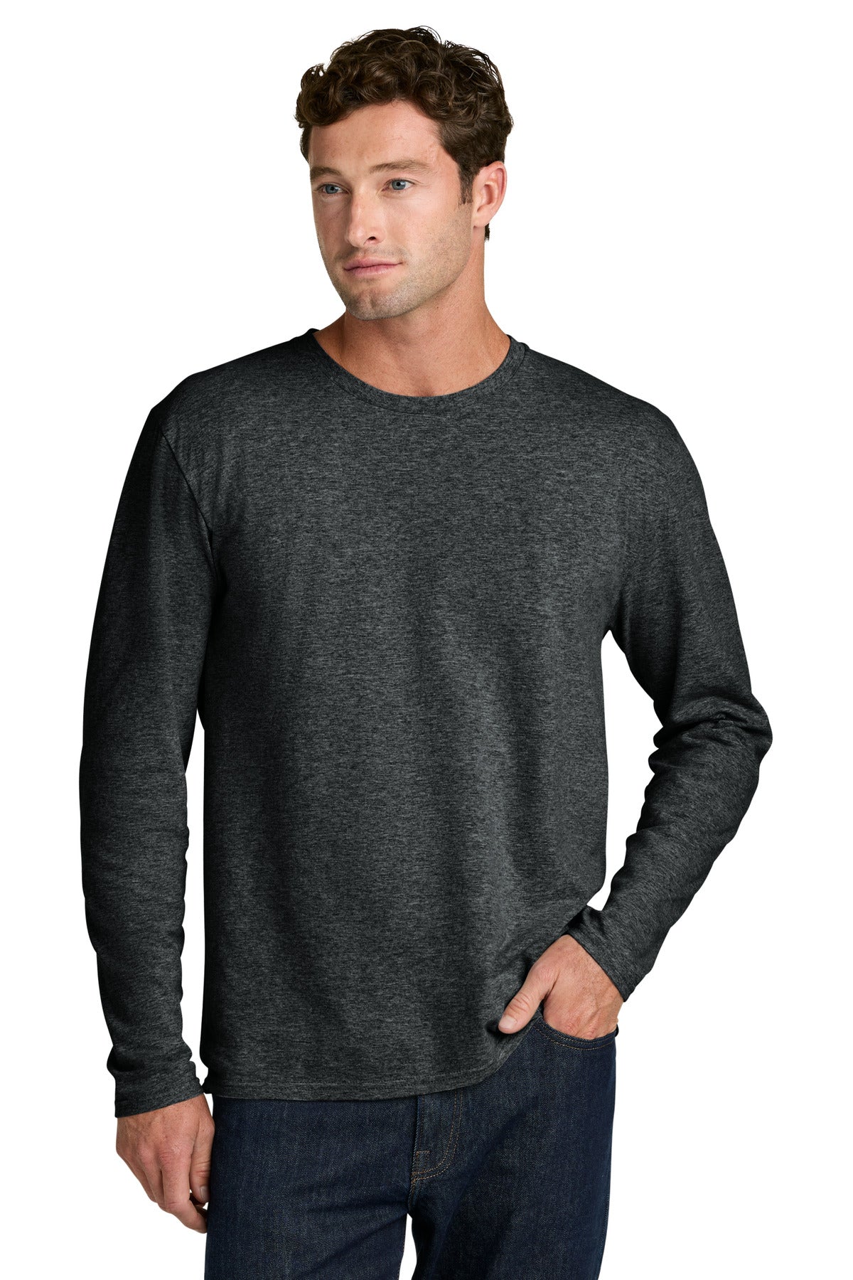 Port & Co™ Easy Cotton Long Sleeve Tee PC43LS