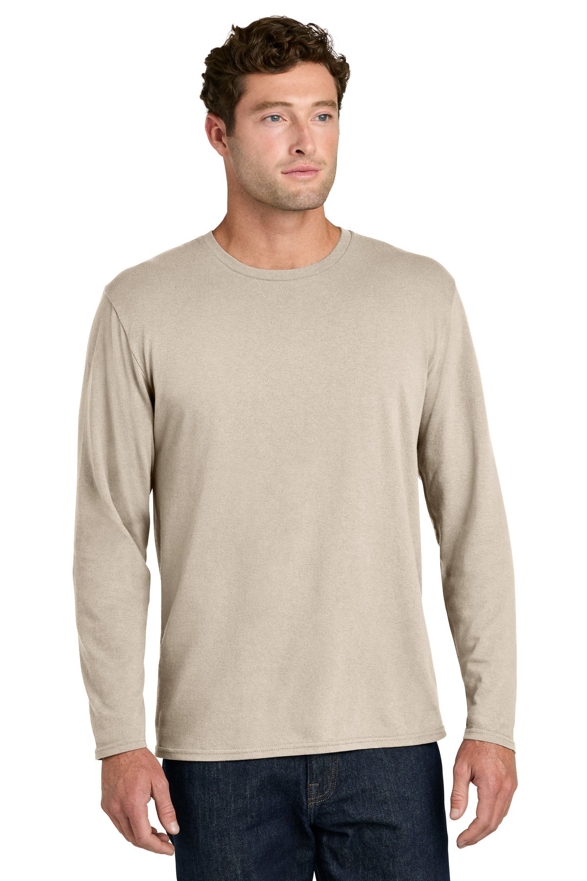 Port & Co™ Easy Cotton Long Sleeve Tee PC43LS