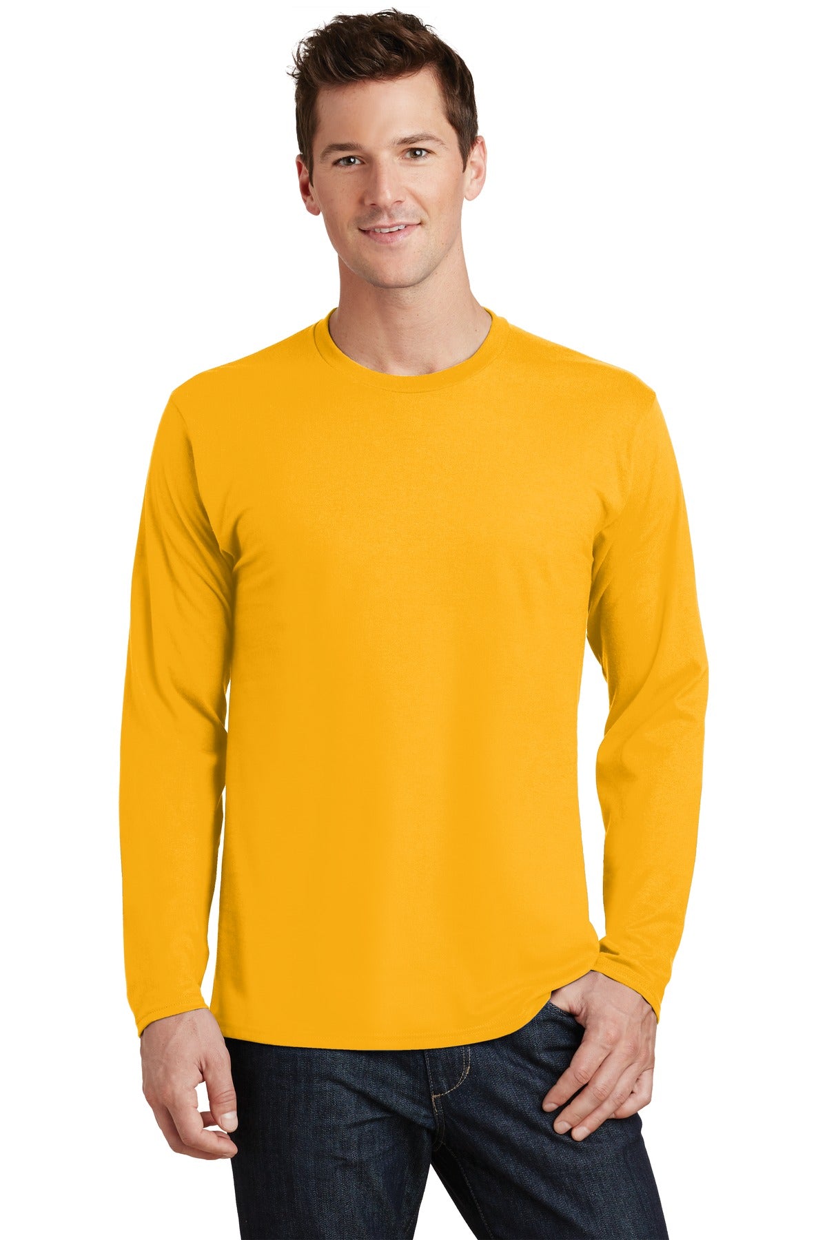 Port & Company® Long Sleeve Fan Favorite Tee. PC450LS